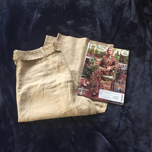 Nine West mid length 100 Percent Linen - Picture 1 of 5